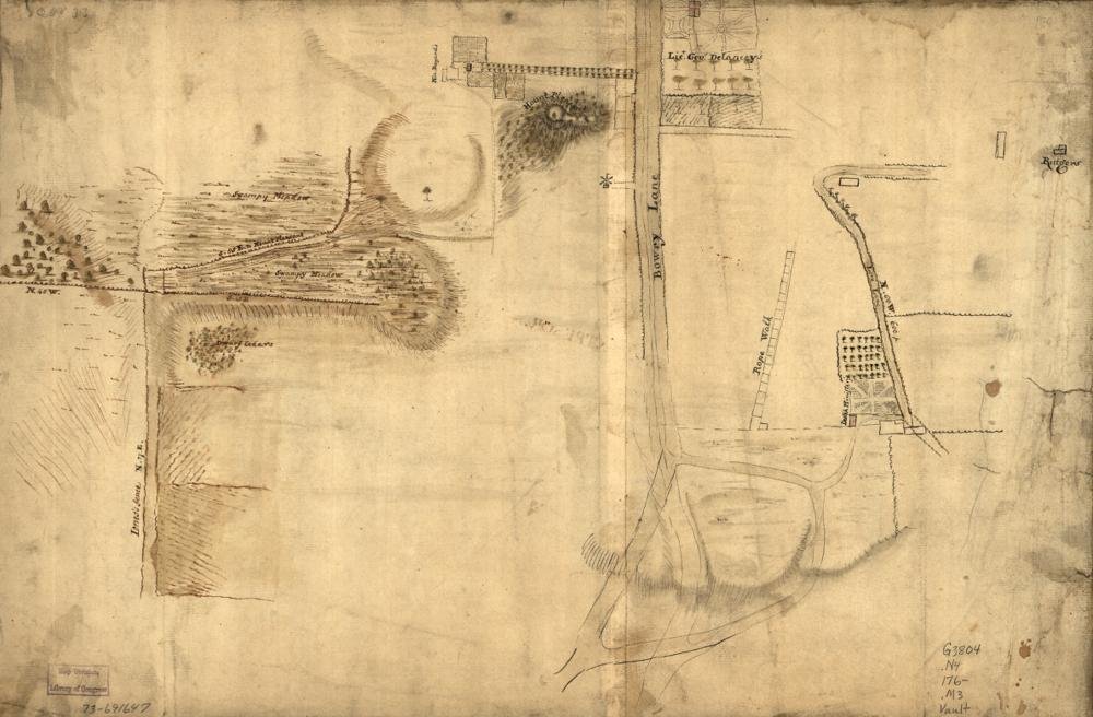 Bowery Lane Map