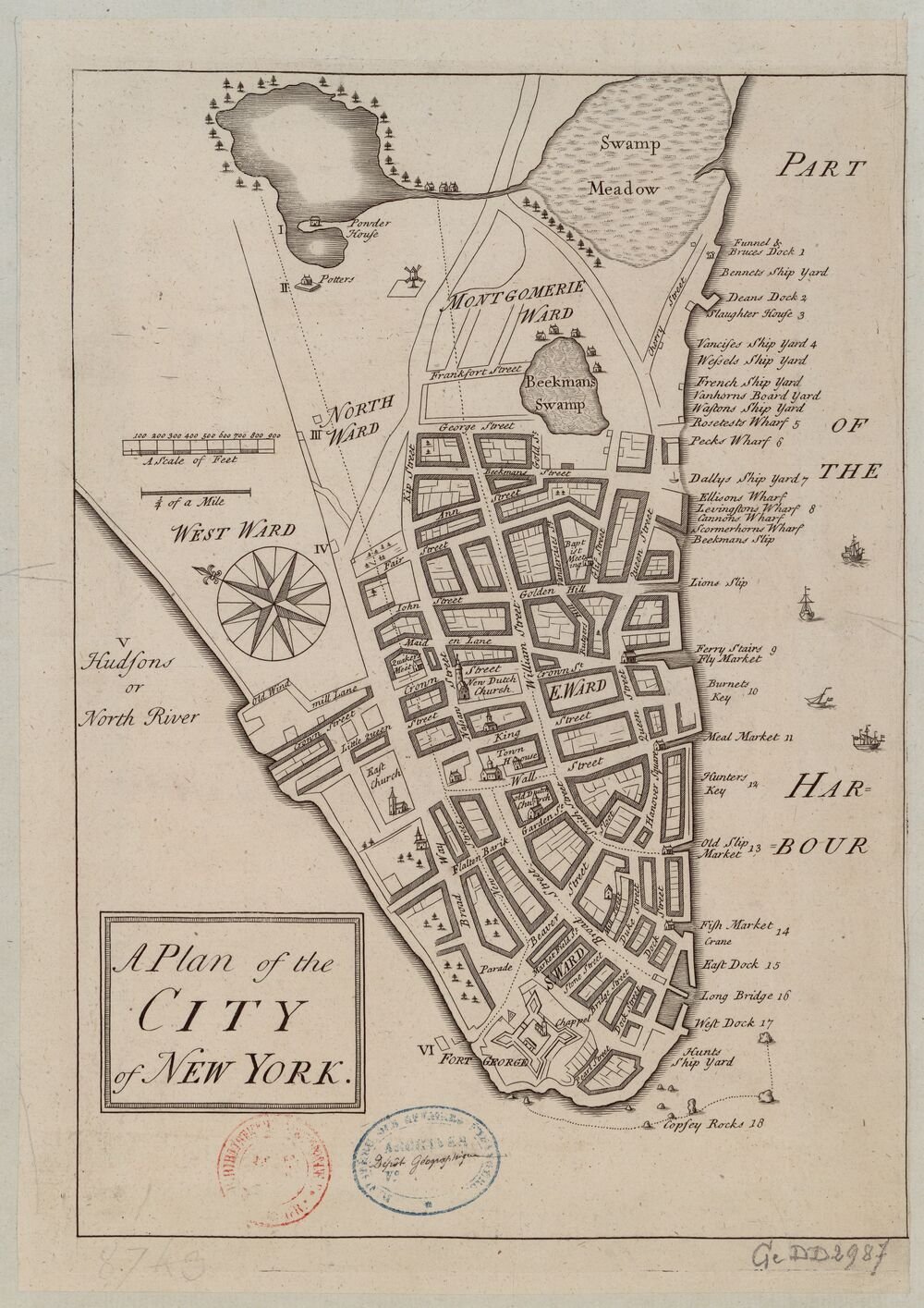Carwitham Plan (BnF copy)