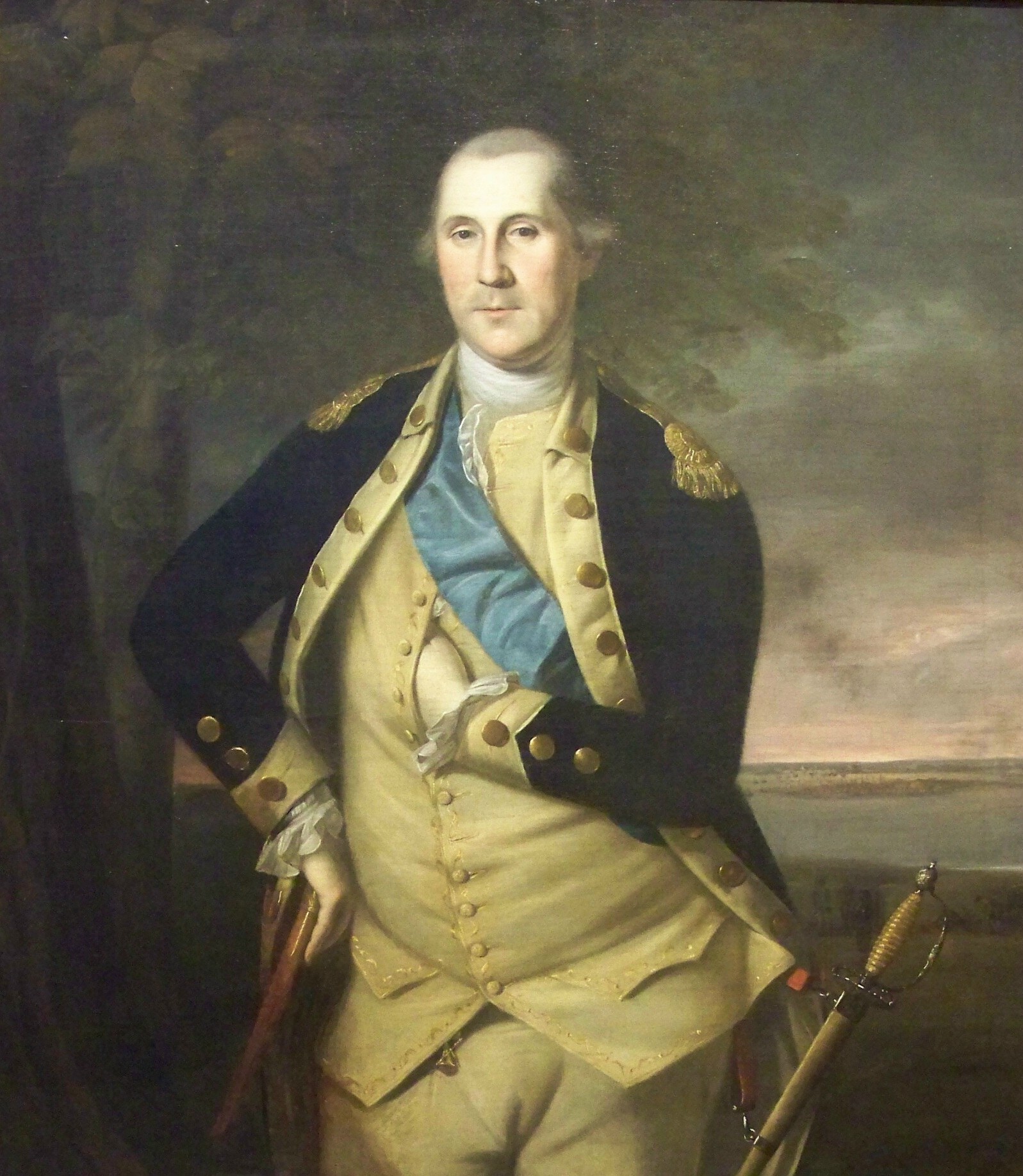 George Washington by Charles Willson Peale, 1776, Brooklyn Museum