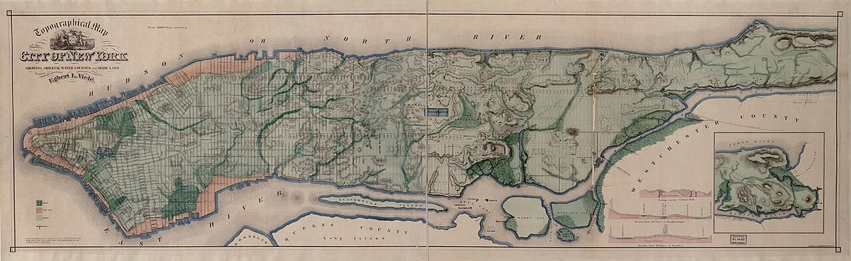 Viele Waterways Map