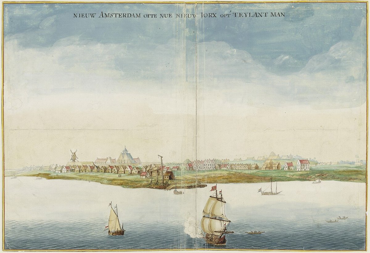 Vingboons View of New Amsterdam
